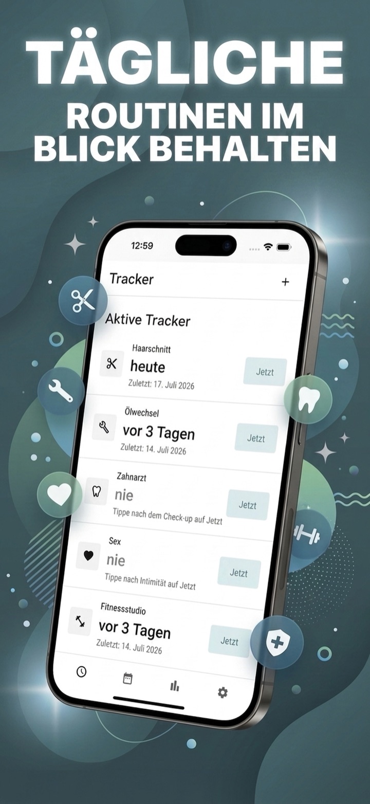 Ihre Tracker auf einen Blick