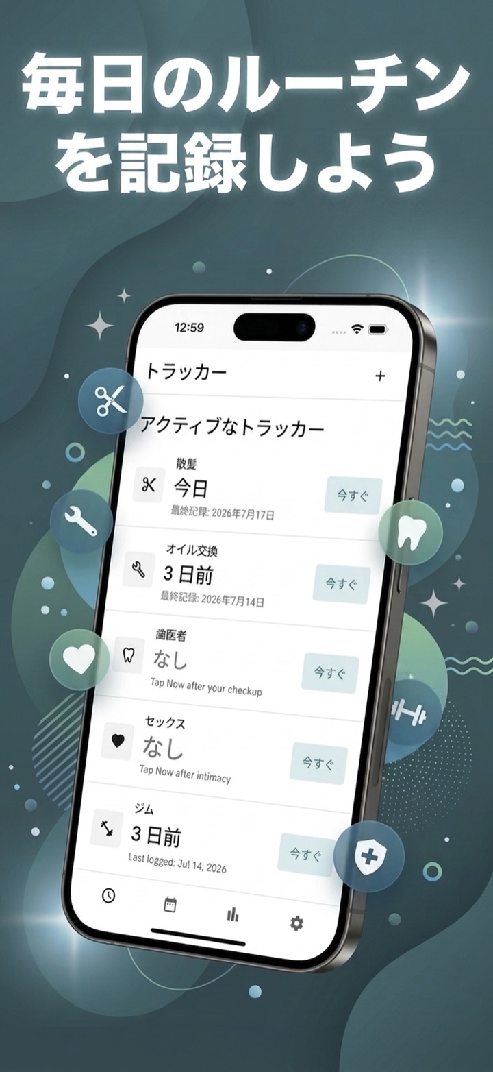 トラッカーを一目で