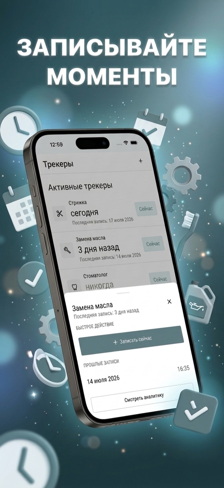 Ваши трекеры с первого взгляда
